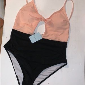 One piece bathing suit